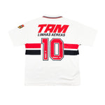 Buy 1995/96 Sao Paulo 10 Home Shirt (L) Penalty ~ Free worldwide shipping ~ Authentic Vintage Football Shirts from Cult Kits