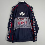 Shop 1995/96 SEVILLA TRACK JACKET (XXL) UMBRO, classic football shirts, vintage football shirts & retro soccer jerseys at Cult Kits