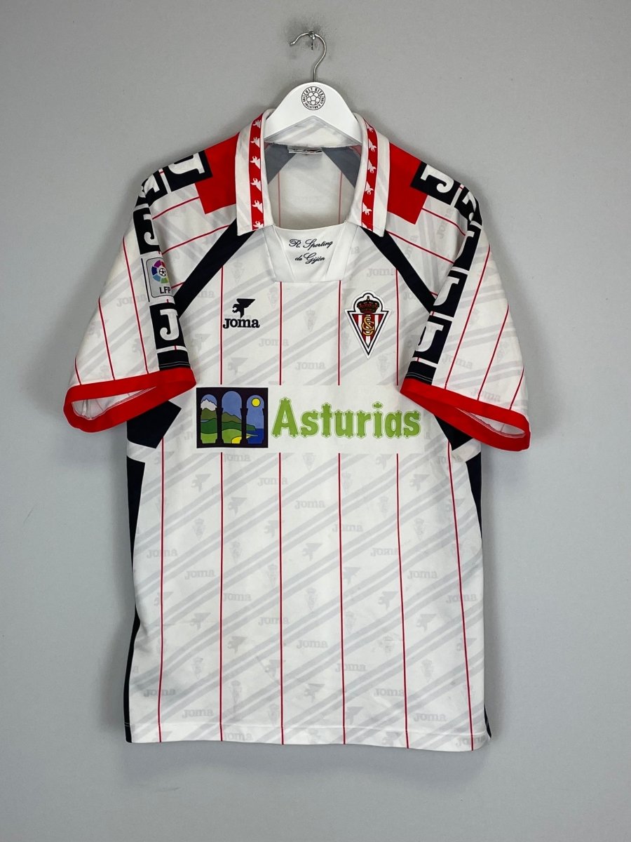 1995/96 SPORTING GIJON AWAY SHIRT (XXL) JOMA - Cult Kits - XXL - Buy Vintage Football Shirts, Authentic Retro Football Shirts For Sale, Classic Football Shirts & Soccer Jersey