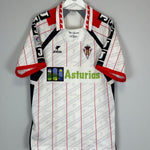 1995/96 SPORTING GIJON AWAY SHIRT (XXL) JOMA - Cult Kits - XXL - Buy Vintage Football Shirts, Authentic Retro Football Shirts For Sale, Classic Football Shirts & Soccer Jersey