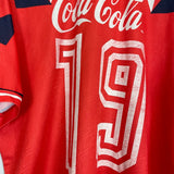 1995/96 TIBURONES VERACRUZ 19 HOME SHIRT (XL) UMBRO - Cult Kits - XL - Buy Vintage Football Shirts, Authentic Retro Football Shirts For Sale, Classic Football Shirts & Soccer Jersey