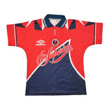 Buy 1995/96 TIBURONES VERACRUZ *SQUAD SIGNED* HOME SHIRT (M) UMBRO ~ Free worldwide shipping available ~ Authentic Vintage Football Shirts from Cult Kits