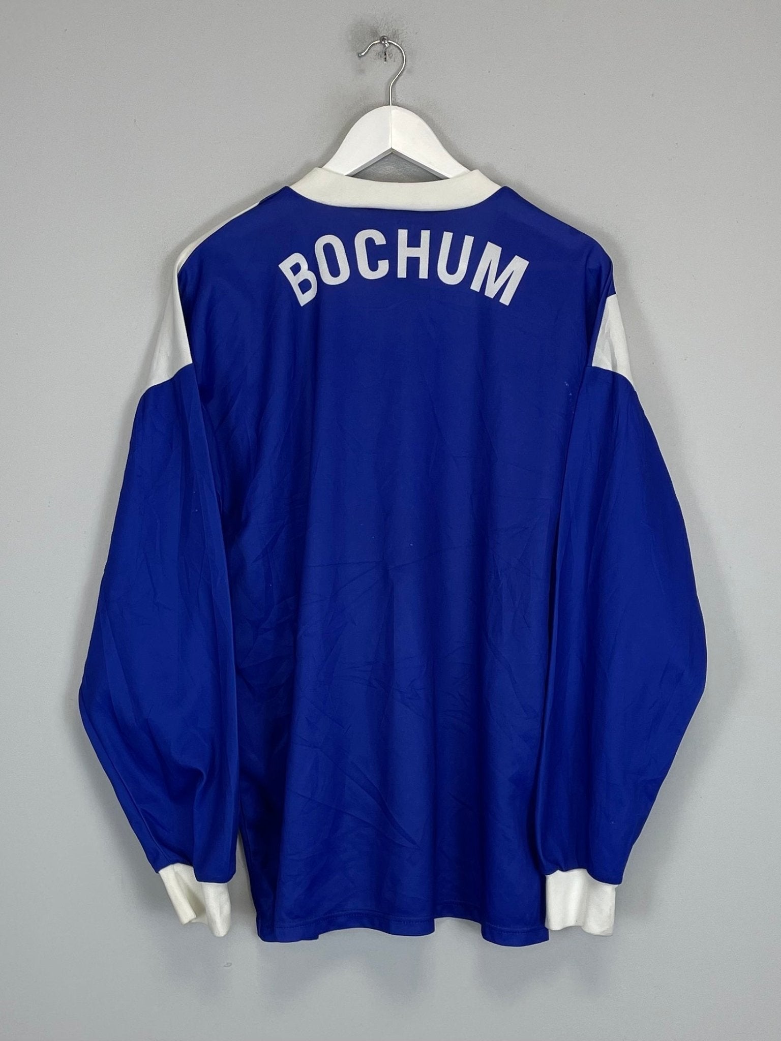 Shop 1995/96 VFL BOCHUM L/S HOME SHIRT (L) REEBOK, classic football shirts, vintage football shirts & retro soccer jerseys at Cult Kits