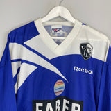 Shop 1995/96 VFL BOCHUM L/S HOME SHIRT (L) REEBOK, classic football shirts, vintage football shirts & retro soccer jerseys at Cult Kits