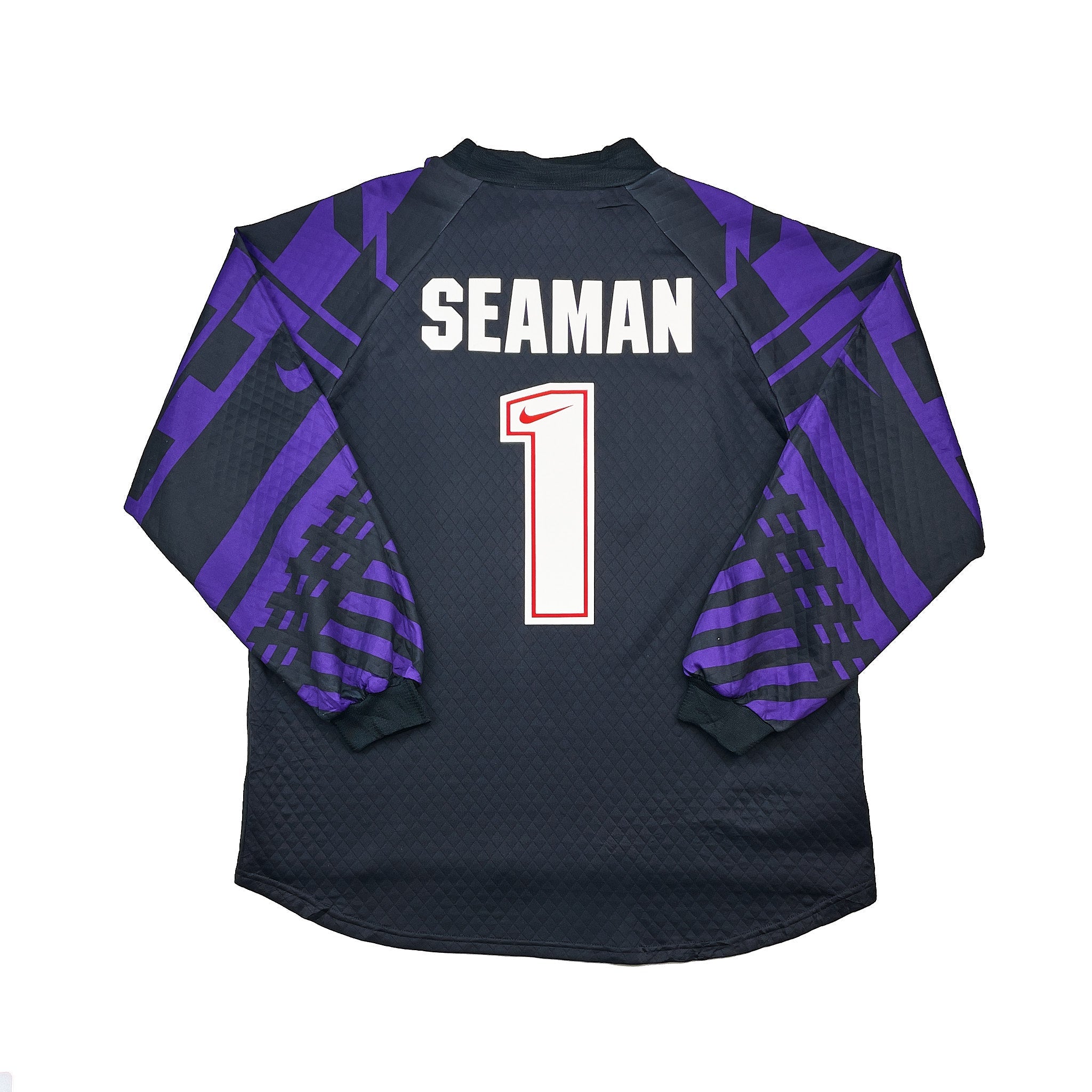 Buy 1995/97 Arsenal Seaman 1 GK Shirt (XL) Nike ~ Free worldwide shipping available ~ Authentic Vintage Football Shirts from Cult Kits