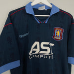 Shop 1995/97 ASTON VILLA AWAY SHIRT (L) REEBOK, classic football shirts, vintage football shirts & retro soccer jerseys at Cult Kits