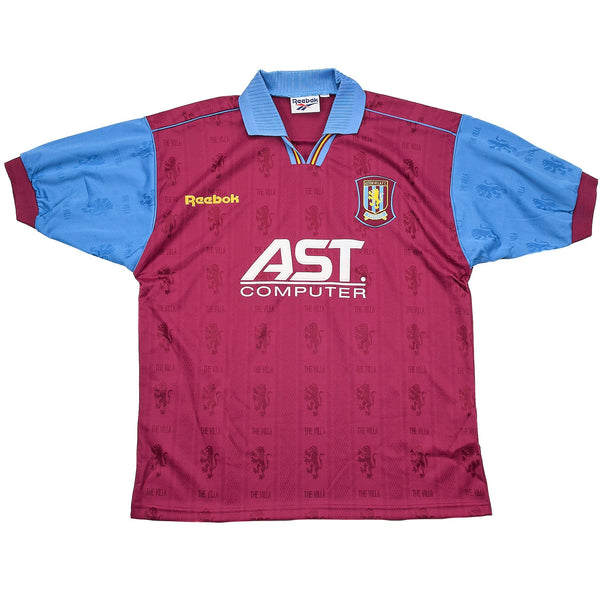 1995/97 Aston Villa *Mint* Home Shirt (L) Reebok – Cult Kits