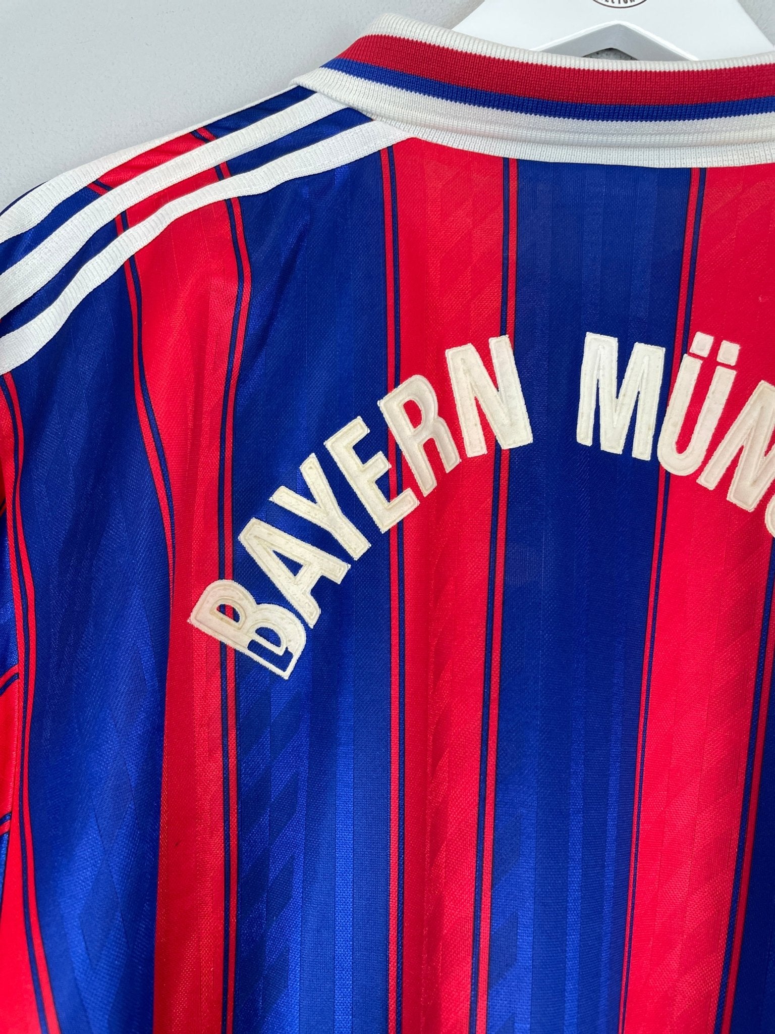 Shop 1995/97 BAYERN MUNICH HOME SHIRT (L) ADIDAS, classic football shirts, vintage football shirts & retro soccer jerseys at Cult Kits