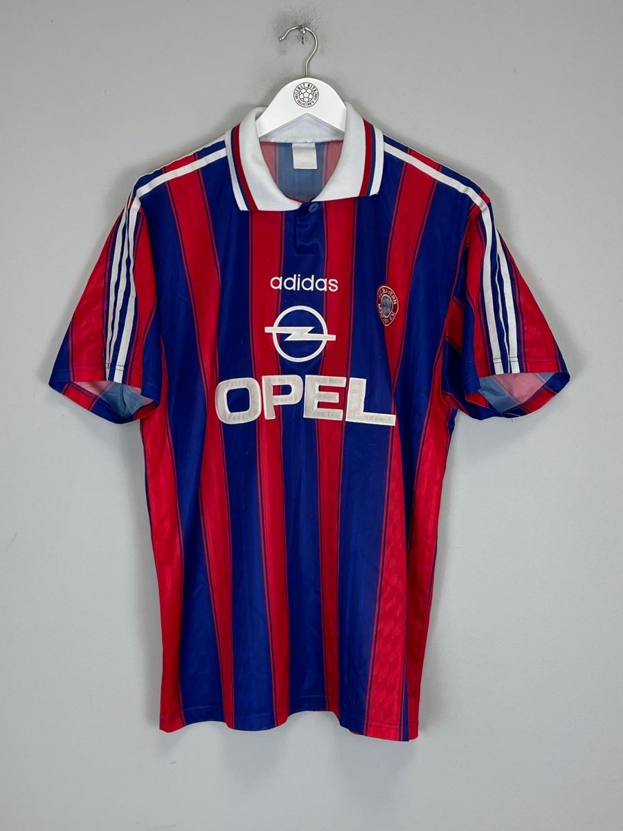 1995/97 BAYERN MUNICH HOME SHIRT (L) ADIDAS - Cult Kits - Large - Buy Vintage Football Shirts, Authentic Retro Football Shirts For Sale, Classic Football Shirts & Soccer Jersey