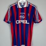 1995/97 BAYERN MUNICH HOME SHIRT (L) ADIDAS - Cult Kits - Large - Buy Vintage Football Shirts, Authentic Retro Football Shirts For Sale, Classic Football Shirts & Soccer Jersey