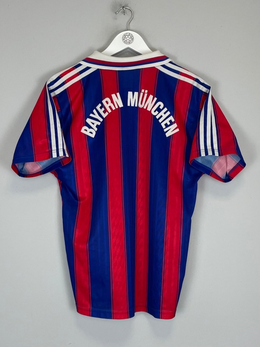 1995/97 BAYERN MUNICH HOME SHIRT (S) ADIDAS - Cult Kits - Small - Buy Vintage Football Shirts, Authentic Retro Football Shirts For Sale, Classic Football Shirts & Soccer Jersey