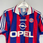1995/97 BAYERN MUNICH HOME SHIRT (S) ADIDAS - Cult Kits - Small - Buy Vintage Football Shirts, Authentic Retro Football Shirts For Sale, Classic Football Shirts & Soccer Jersey