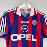 1995/97 BAYERN MUNICH HOME SHIRT (S) ADIDAS - Cult Kits - Small - Buy Vintage Football Shirts, Authentic Retro Football Shirts For Sale, Classic Football Shirts & Soccer Jersey
