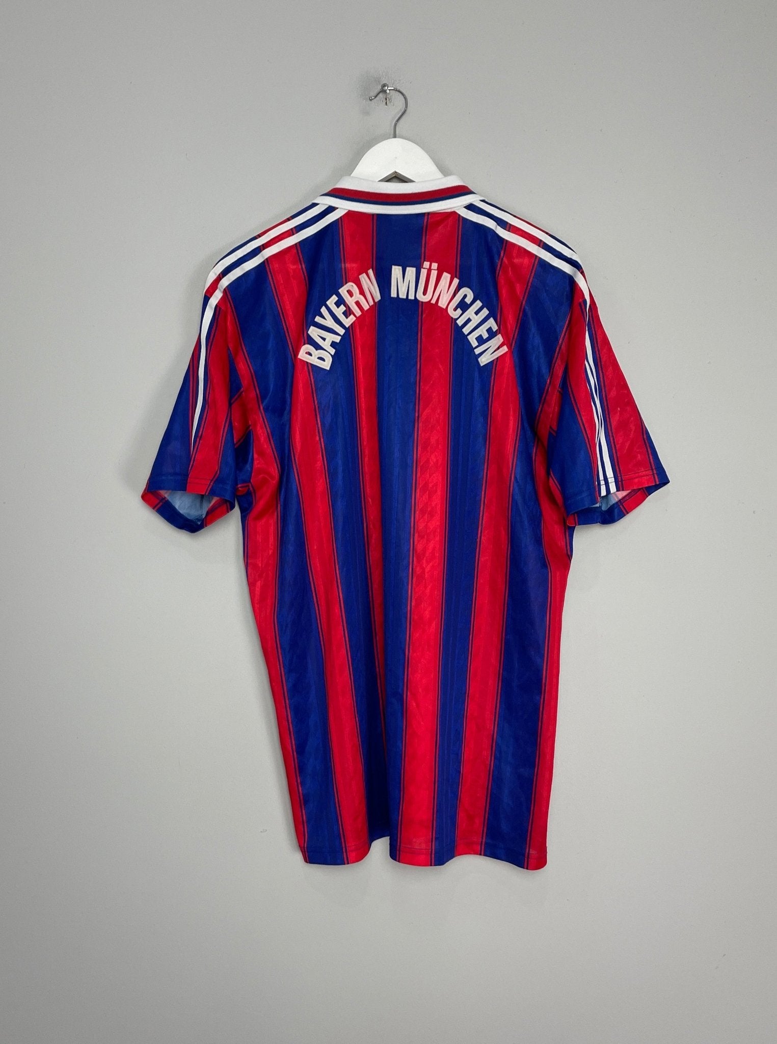 Shop 1995/97 BAYERN MUNICH HOME SHIRT (XL) ADIDAS, classic football shirts, vintage football shirts & retro soccer jerseys at Cult Kits
