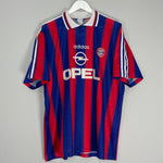 Shop 1995/97 BAYERN MUNICH HOME SHIRT (XL) ADIDAS, classic football shirts, vintage football shirts & retro soccer jerseys at Cult Kits