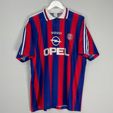 Shop 1995/97 BAYERN MUNICH HOME SHIRT (XL) ADIDAS, classic football shirts, vintage football shirts & retro soccer jerseys at Cult Kits