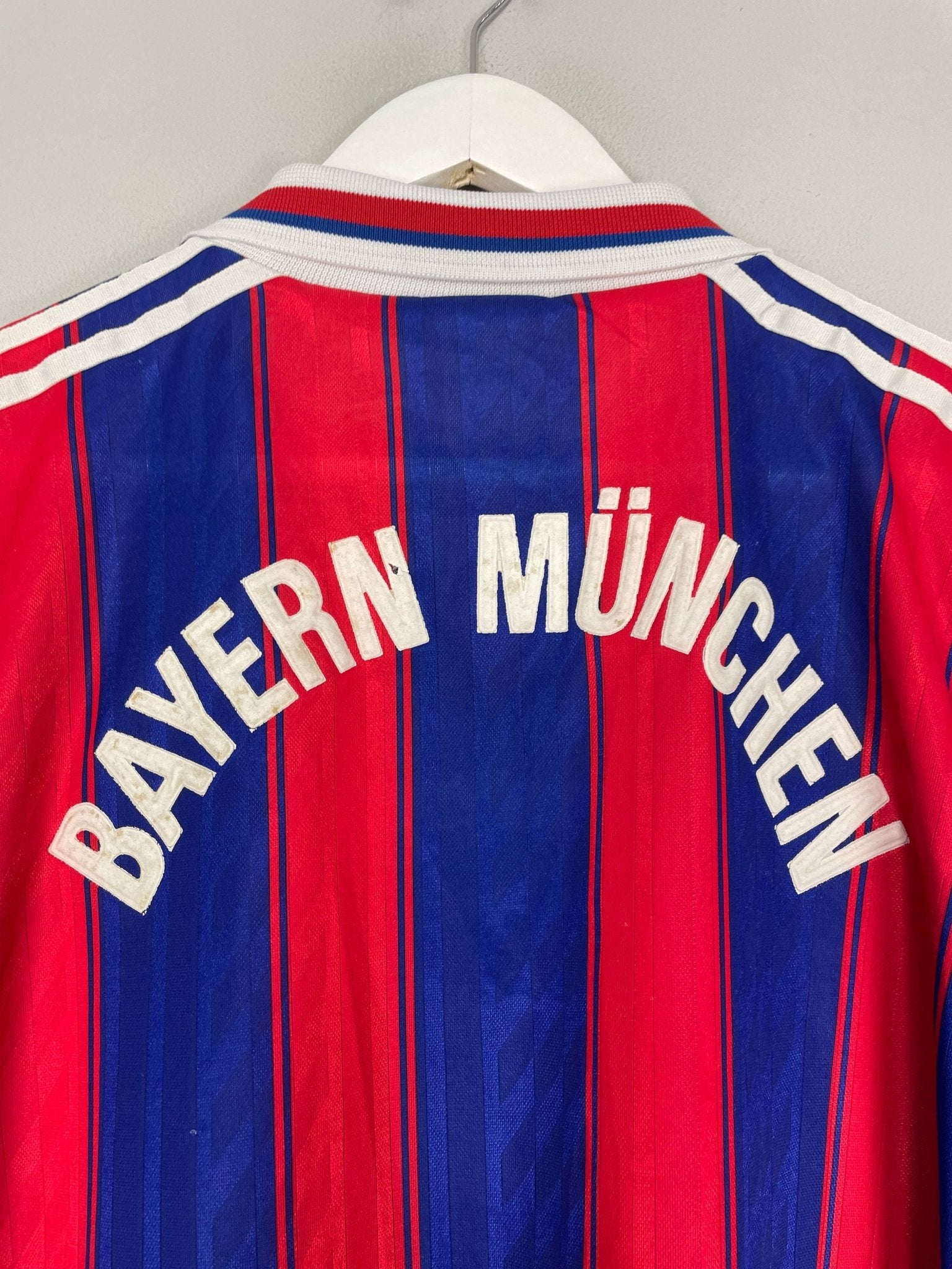 Shop 1995/97 BAYERN MUNICH HOME SHIRT (XL) ADIDAS, classic football shirts, vintage football shirts & retro soccer jerseys at Cult Kits