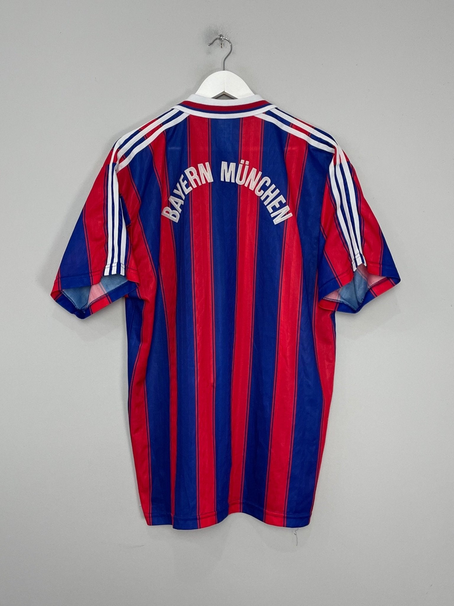 Shop 1995/97 BAYERN MUNICH HOME SHIRT (XL) ADIDAS, classic football shirts, vintage football shirts & retro soccer jerseys at Cult Kits