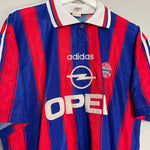 Shop 1995/97 BAYERN MUNICH HOME SHIRT (XL) ADIDAS, classic football shirts, vintage football shirts & retro soccer jerseys at Cult Kits