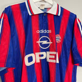 Shop 1995/97 BAYERN MUNICH HOME SHIRT (XL) ADIDAS, classic football shirts, vintage football shirts & retro soccer jerseys at Cult Kits