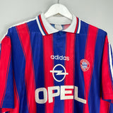 Shop 1995/97 BAYERN MUNICH HOME SHIRT (XL) ADIDAS, classic football shirts, vintage football shirts & retro soccer jerseys at Cult Kits