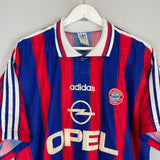 Shop 1995/97 BAYERN MUNICH HOME SHIRT (XXL) ADIDAS, classic football shirts, vintage football shirts & retro soccer jerseys at Cult Kits
