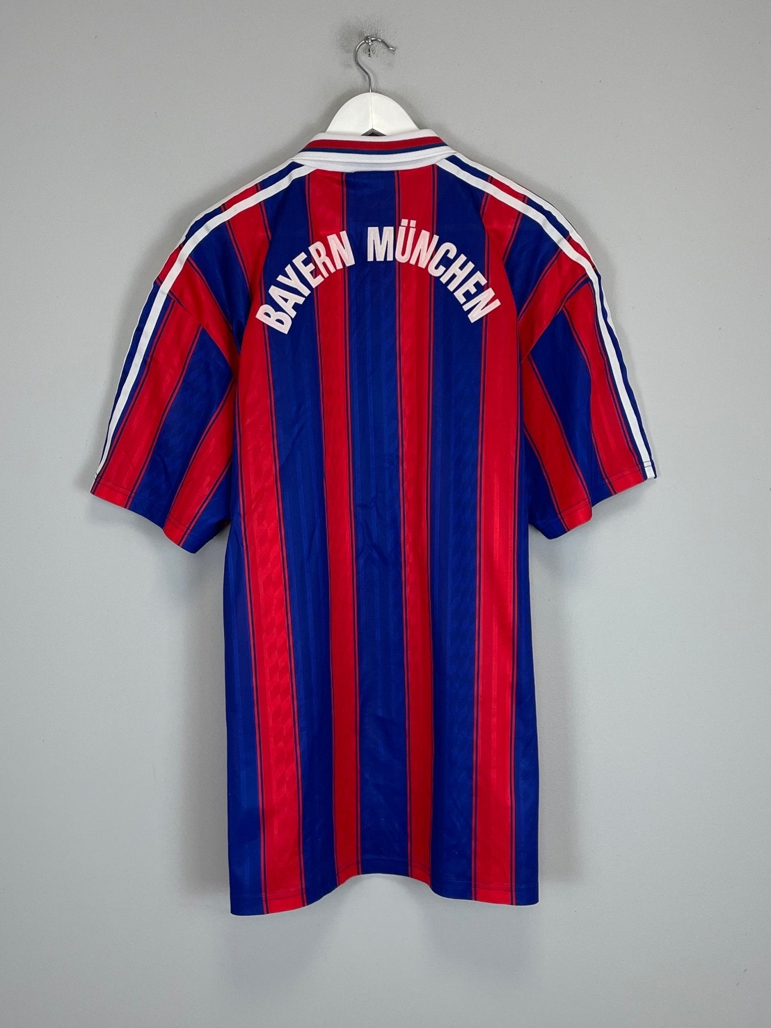 Shop 1995/97 BAYERN MUNICH HOME SHIRT (XXL) ADIDAS, classic football shirts, vintage football shirts & retro soccer jerseys at Cult Kits
