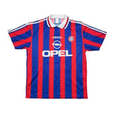 Buy 1995/97 Bayern Munich Zickler 21 Home Shirt (L) Adidas ~ Free worldwide shipping available ~ Authentic Vintage Football Shirts from Cult Kits