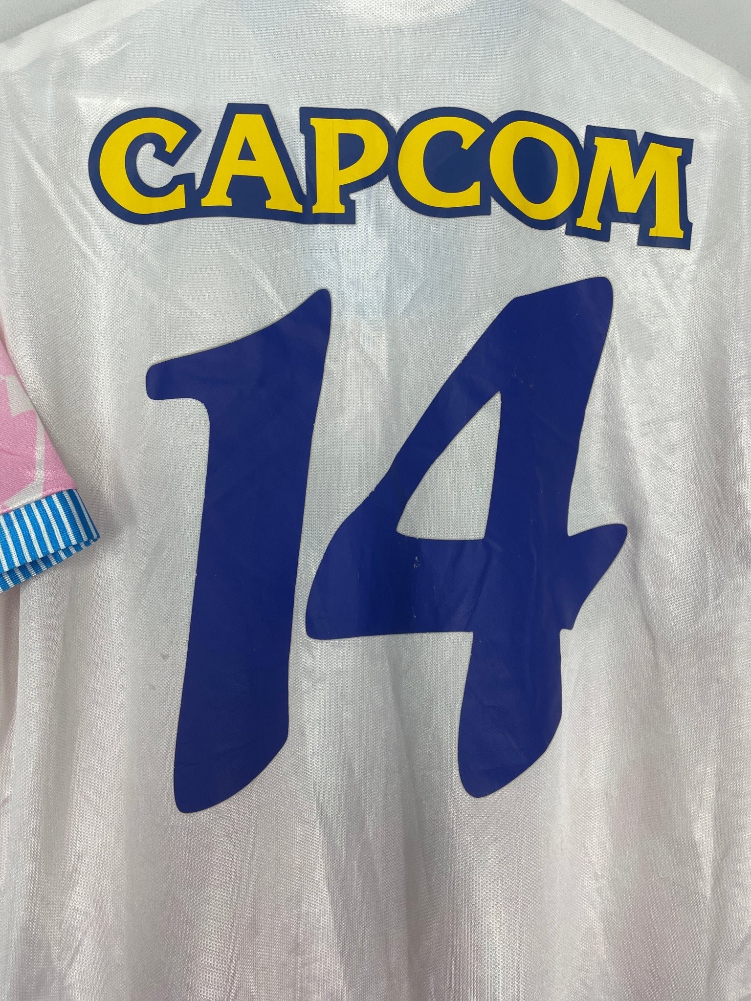 Shop 1995/97 CEREZO OSAKA #14 AWAY SHIRT (L) MIZUNO, classic football shirts, vintage football shirts & retro soccer jerseys at Cult Kits