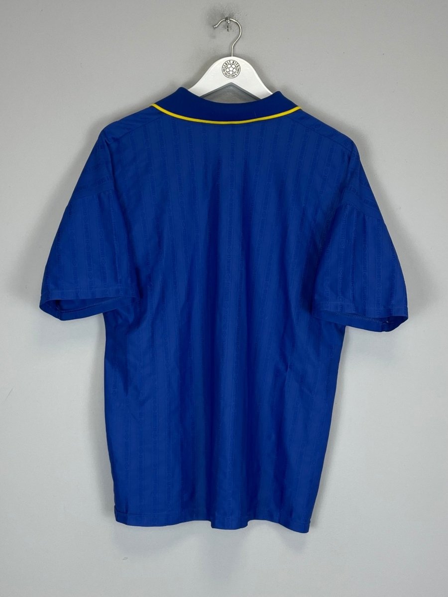 1995/97 CHELSEA HOME SHIRT (L) UMBRO - Cult Kits - Large - Buy Vintage Football Shirts, Authentic Retro Football Shirts For Sale, Classic Football Shirts & Soccer Jersey