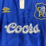 1995/97 CHELSEA HOME SHIRT (L) UMBRO - Cult Kits - Large - Buy Vintage Football Shirts, Authentic Retro Football Shirts For Sale, Classic Football Shirts & Soccer Jersey