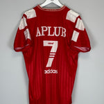1995/97 INTERNACIONAL 7 HOME SHIRT (M) ADIDAS - Cult Kits - Medium - Buy Vintage Football Shirts, Authentic Retro Football Shirts For Sale, Classic Football Shirts & Soccer Jersey