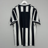 Shop 1995/97 JUVENTUS HOME SHIRT (L) KAPPA, classic football shirts, vintage football shirts & retro soccer jerseys at Cult Kits