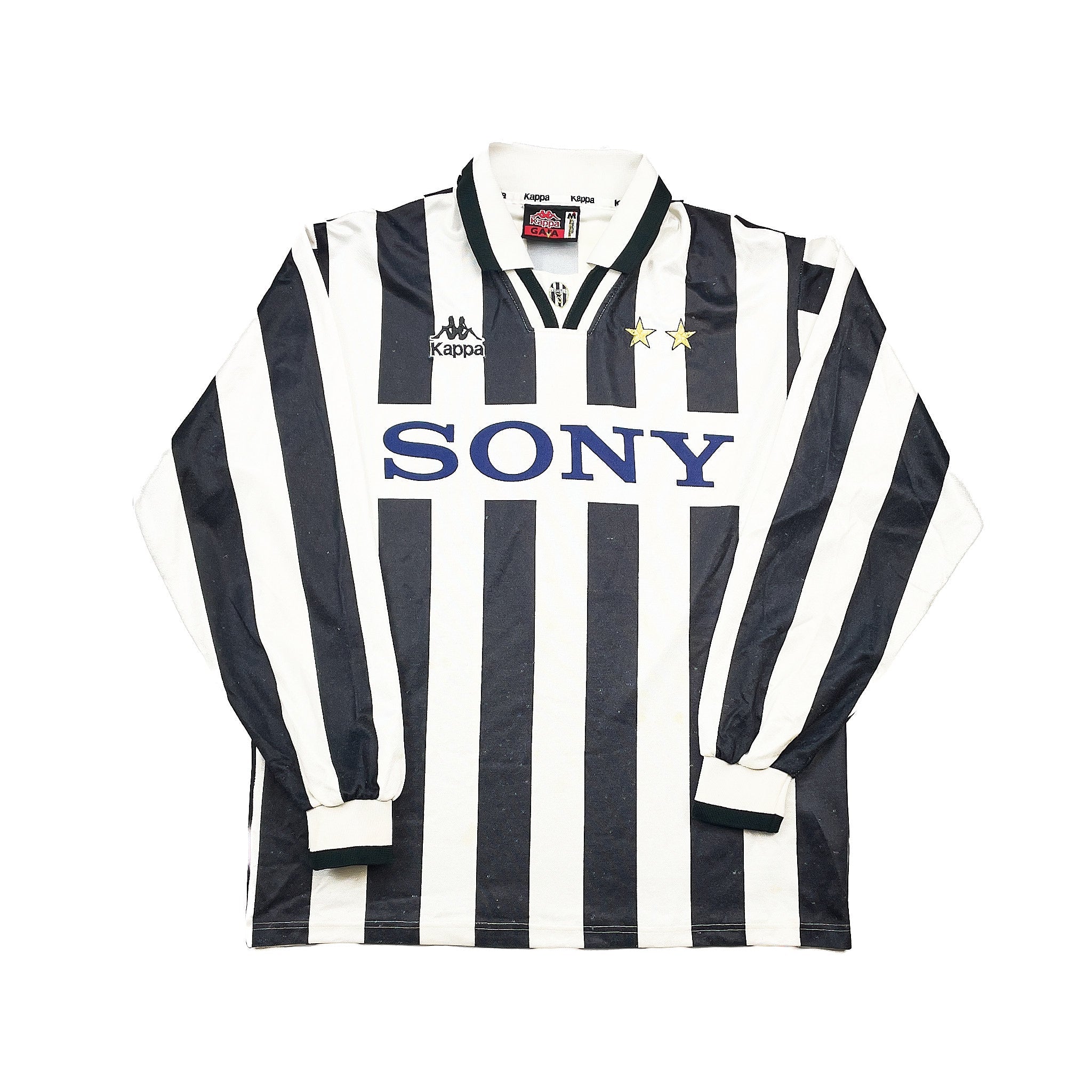 Buy 1995/97 Juventus Zidane 21 L/S Home Shirt (M) Kappa ~ Free worldwide shipping ~ Authentic Vintage Football Shirts from Cult Kits