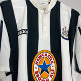 Shop 1995/97 NEWCASTLE UNITED HOME SHIRT (XL) ADIDAS, classic football shirts, vintage football shirts & retro soccer jerseys at Cult Kits