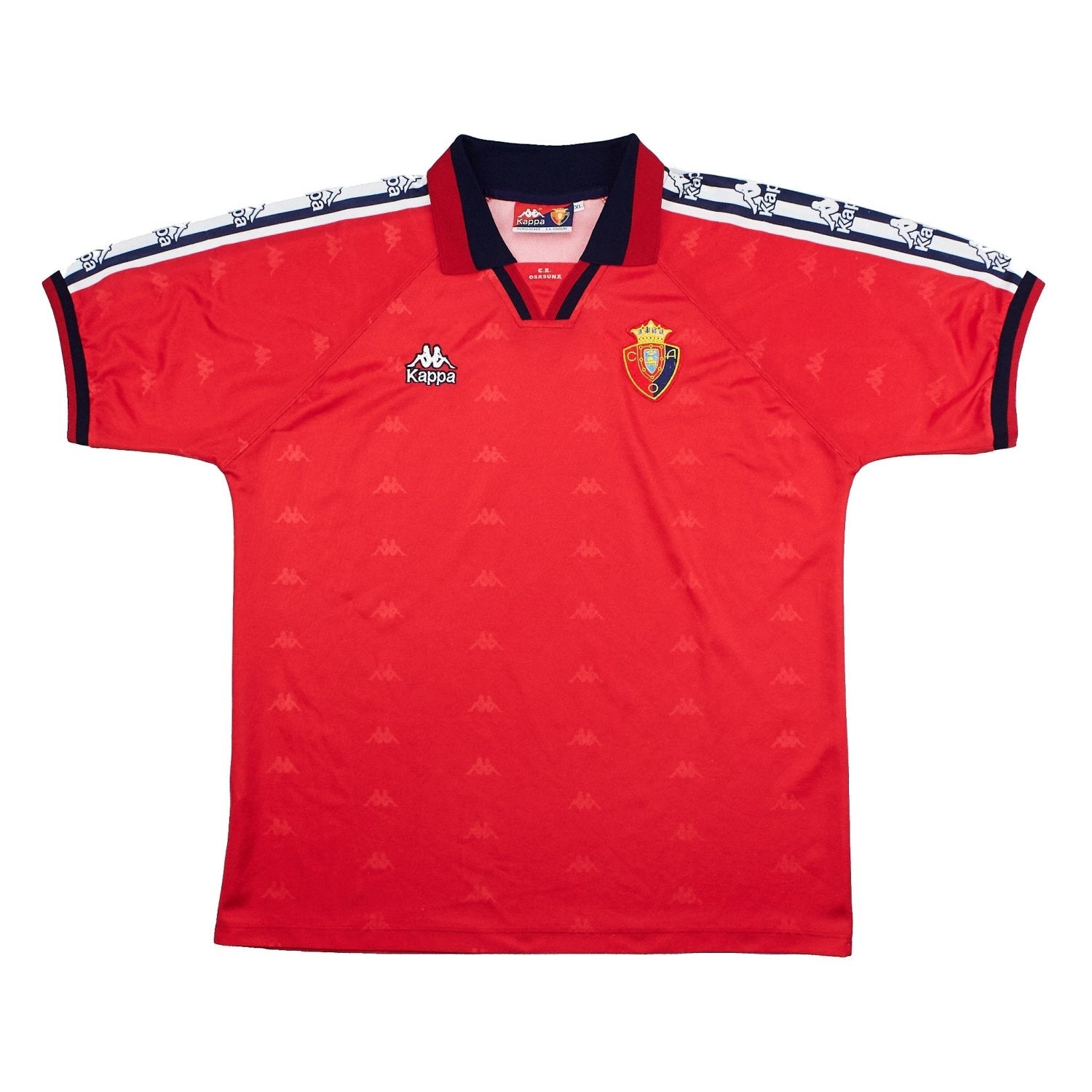 Buy 1995/97 Osasuna Home Shirt (XL) Kappa ~ Free worldwide shipping ~ Authentic Vintage Football Shirts from Cult Kits
