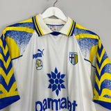 Shop 1995/97 PARMA HOME SHIRT (XXL) PUMA, classic football shirts, vintage football shirts & retro soccer jerseys at Cult Kits