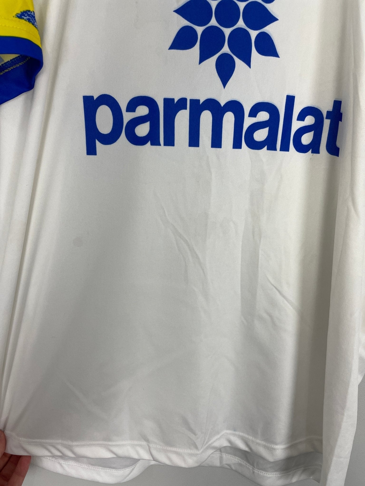 Shop 1995/97 PARMA HOME SHIRT (XXL) PUMA, classic football shirts, vintage football shirts & retro soccer jerseys at Cult Kits