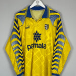 1995/97 PARMA L/S HOME SHIRT (M) PUMA - Cult Kits - Medium - Buy Vintage Football Shirts, Authentic Retro Football Shirts For Sale, Classic Football Shirts & Soccer Jersey