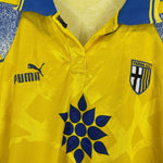 1995/97 PARMA L/S HOME SHIRT (M) PUMA - Cult Kits - Medium - Buy Vintage Football Shirts, Authentic Retro Football Shirts For Sale, Classic Football Shirts & Soccer Jersey