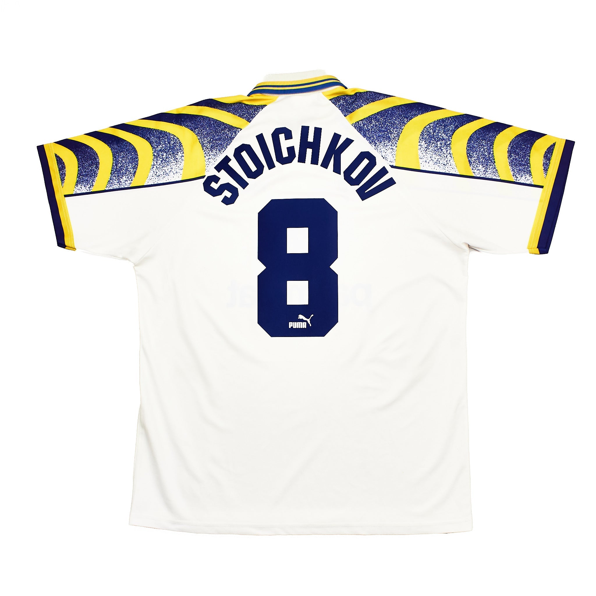 Buy 1995/97 Parma Stoichkov 8 Home Shirt (XL) Puma ~ Free worldwide shipping ~ Authentic Vintage Football Shirts from Cult Kits