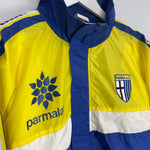 Shop 1995/97 PARMA WATERPROOF JACKET (L) PUMA, classic football shirts, vintage football shirts & retro soccer jerseys at Cult Kits