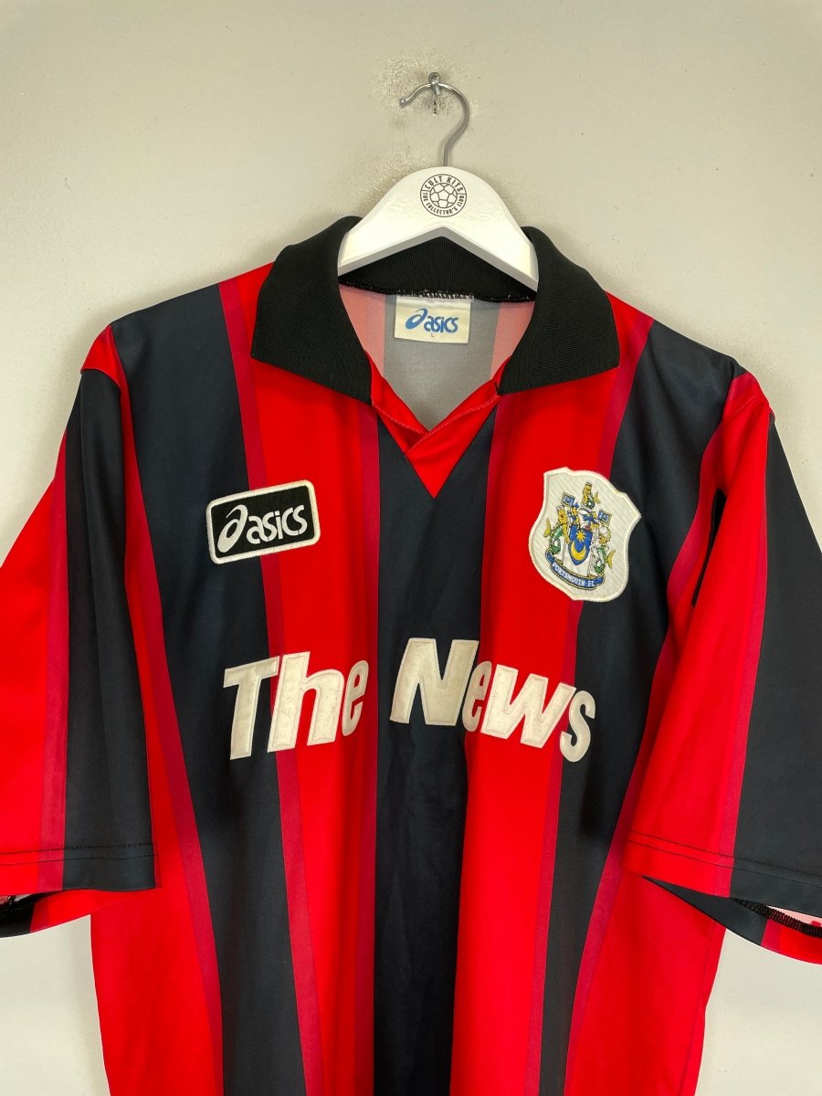 1995/97 PORTSMOUTH AWAY SHIRT (L) ASICS - Cult Kits - Large - Buy Vintage Football Shirts, Authentic Retro Football Shirts For Sale, Classic Football Shirts & Soccer Jersey
