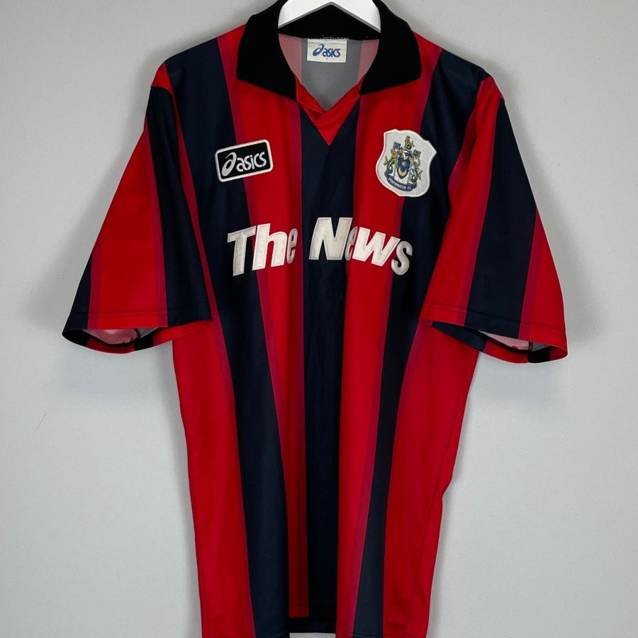 1995/97 PORTSMOUTH AWAY SHIRT (L) ASICS - Cult Kits - Large - Buy Vintage Football Shirts, Authentic Retro Football Shirts For Sale, Classic Football Shirts & Soccer Jersey