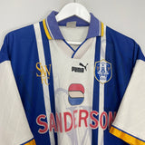 Shop 1995/97 SHEFFIELD WEDNESDAY HOME SHIRT (XL) PUMA, classic football shirts, vintage football shirts & retro soccer jerseys at Cult Kits
