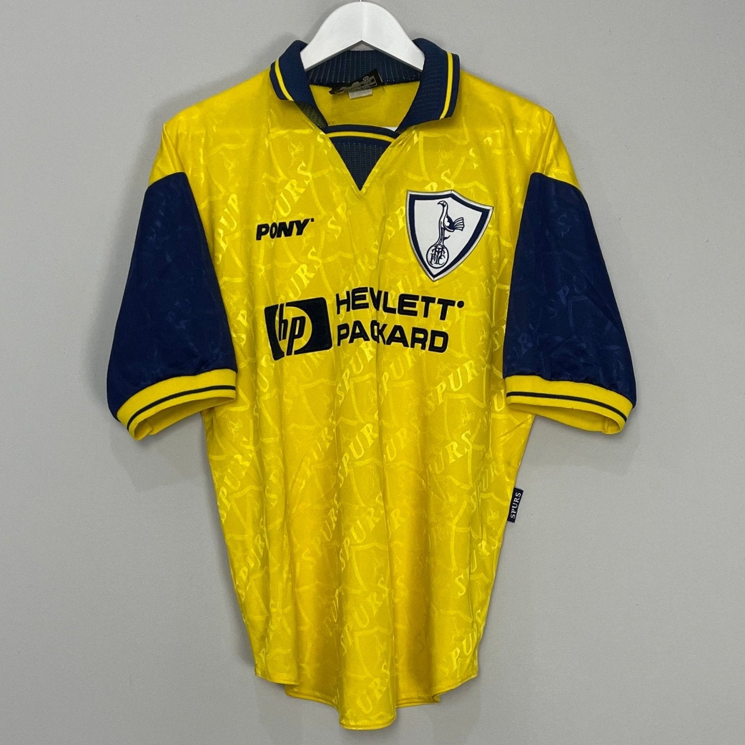 Shop 1995/97 TOTTENHAM THIRD SHIRT (L) PONY, classic football shirts, vintage football shirts & retro soccer jerseys at Cult Kits