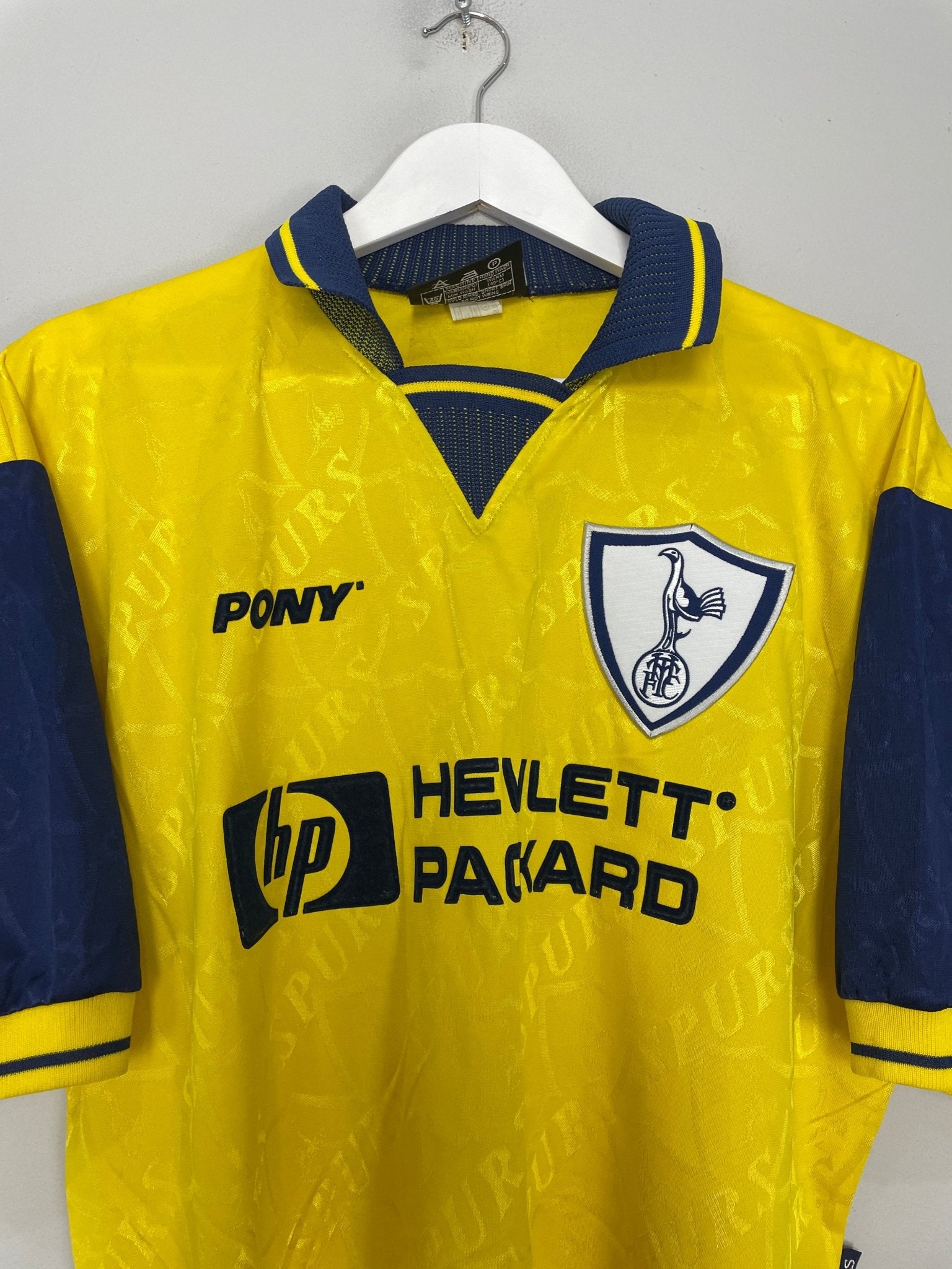 Shop 1995/97 TOTTENHAM THIRD SHIRT (L) PONY, classic football shirts, vintage football shirts & retro soccer jerseys at Cult Kits