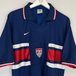 1995/97 USA AWAY SHIRT (M) NIKE - Cult Kits - Medium - Buy Vintage Football Shirts, Authentic Retro Football Shirts For Sale, Classic Football Shirts & Soccer Jersey
