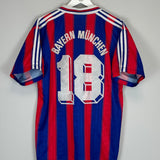 1995/97 BAYERN MUNICH #18 (KLINSMANN) HOME SHIRT (L) ADIDAS BACK JURGEN 
