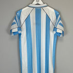 Shop 1996 ARGENTINA HOME SHIRT (S) ADIDAS, classic football shirts, vintage football shirts & retro soccer jerseys at Cult Kits